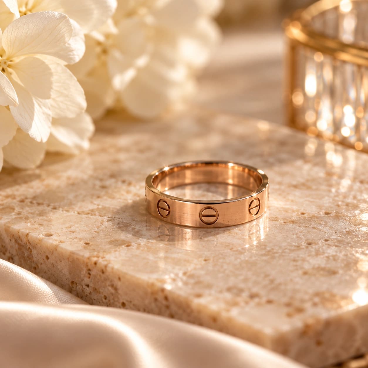 Cartier Love Ring at Meow Aesthetics