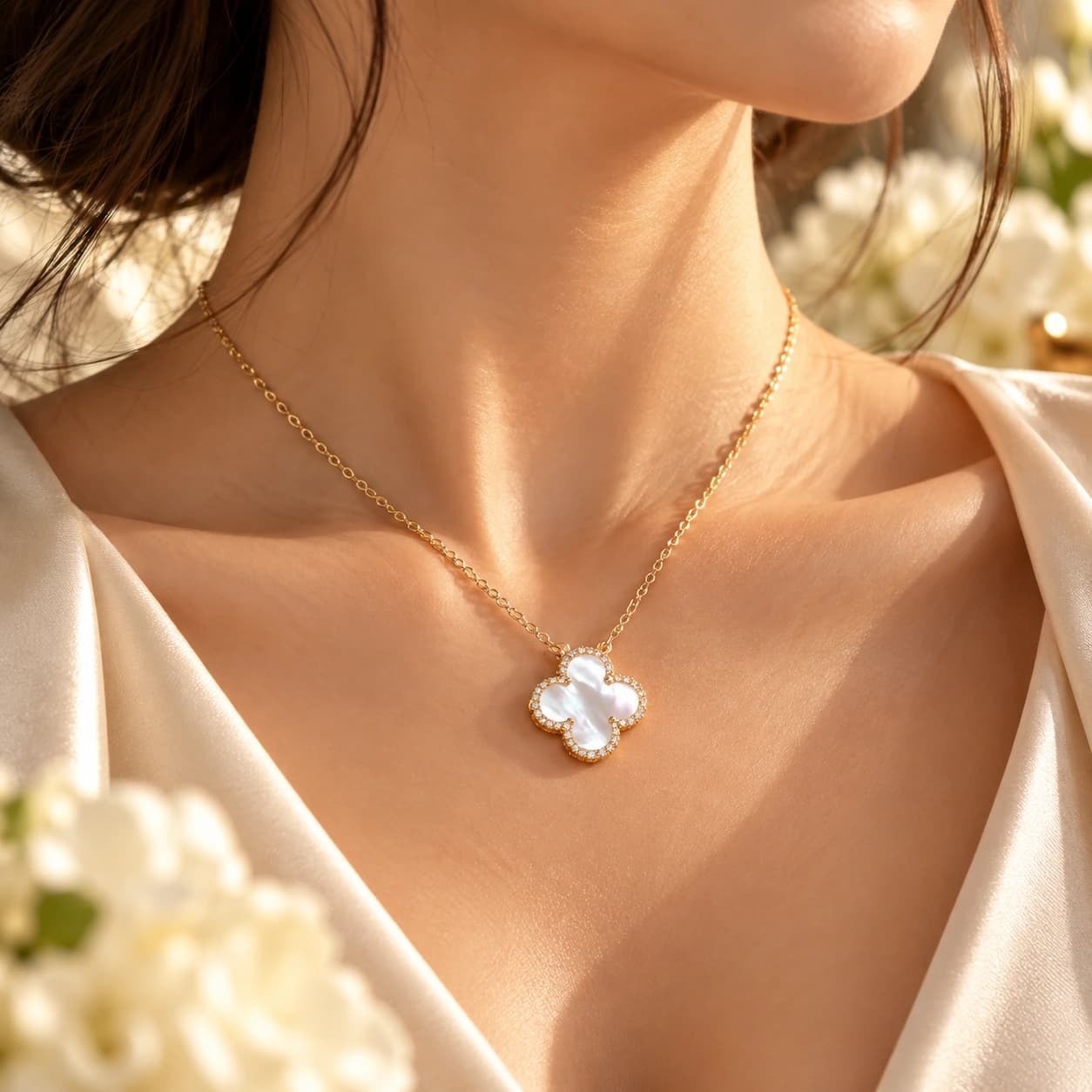 VCA medium necklace at Meow Aesthetics